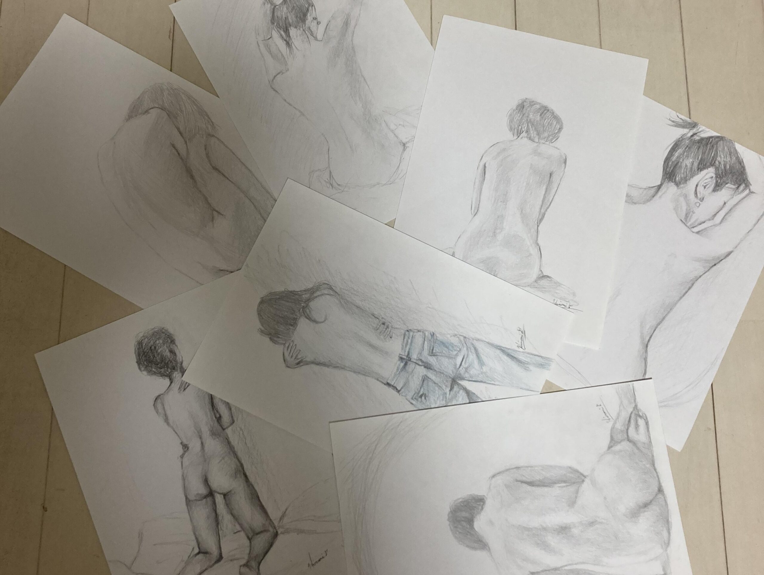 ヌード デッサンモデル 